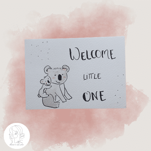 Karte 'Hello Baby'