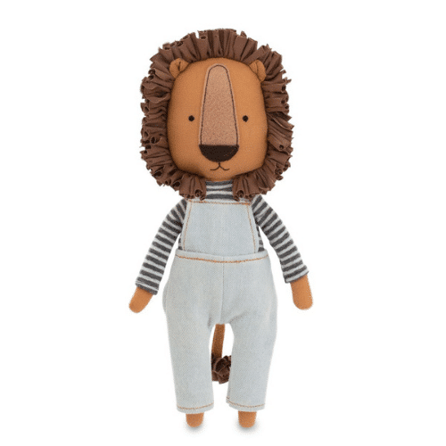 Stofftierpuppe Simon der Löwe - Orange Toys