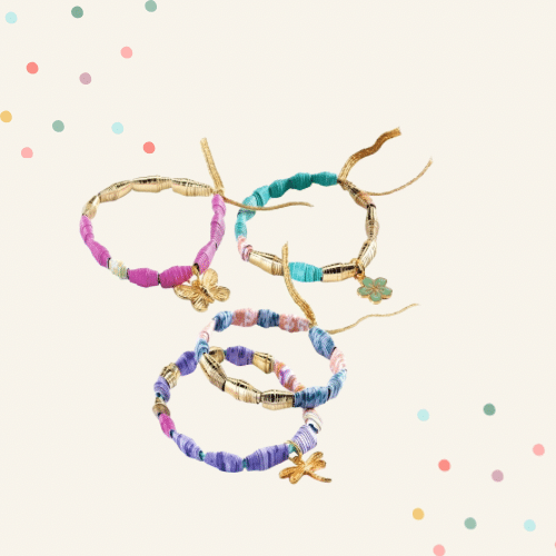 DIY Papierperlen Set Stylish & Gold