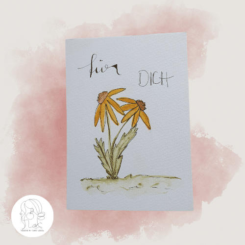 Karte 'FÜR DICH'