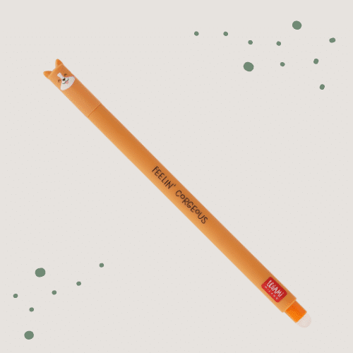 Legami-Löschbarer Gelstift/Kuli - Corgi