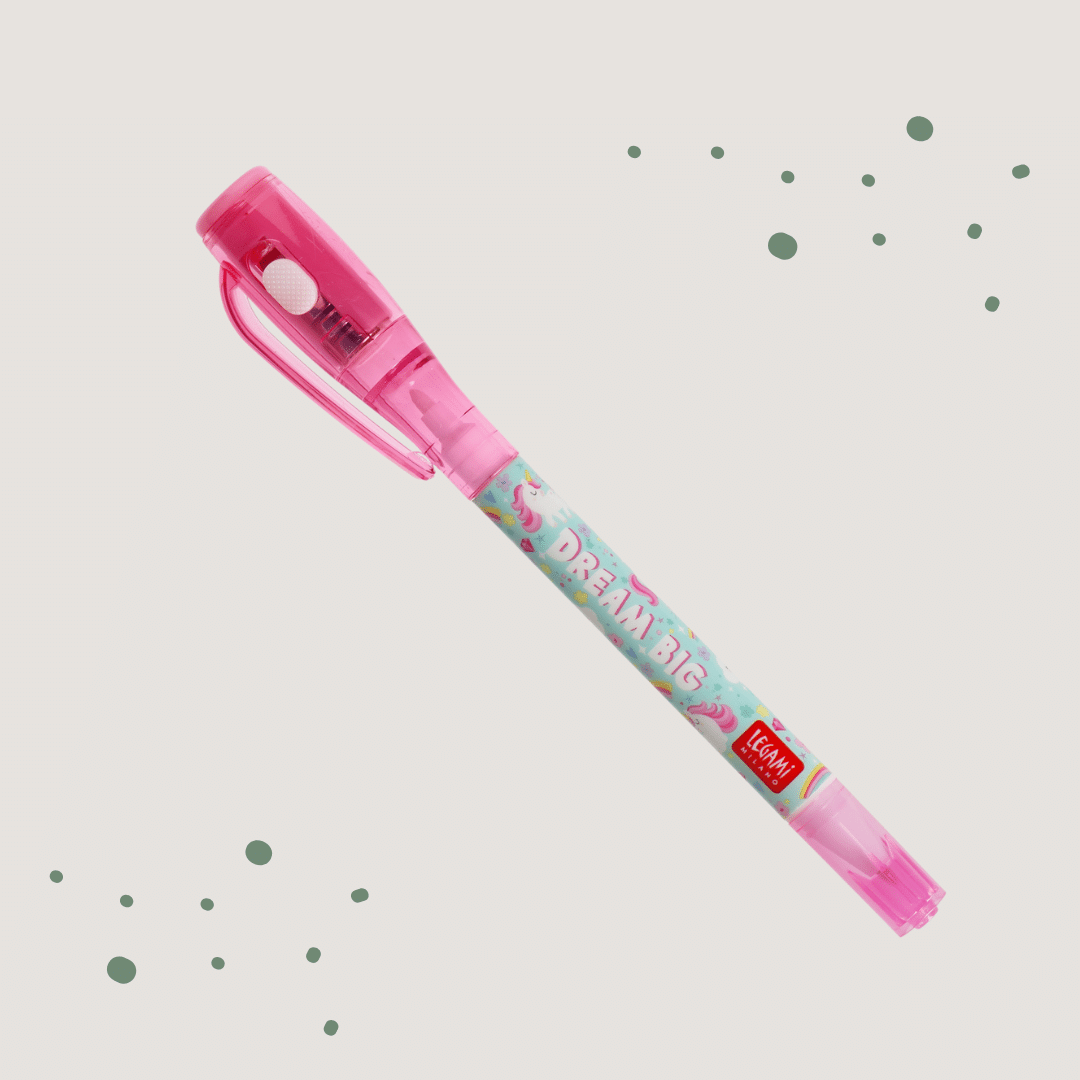 Stift mit Unsichtbarer Tinte - Magic Pen Rosa