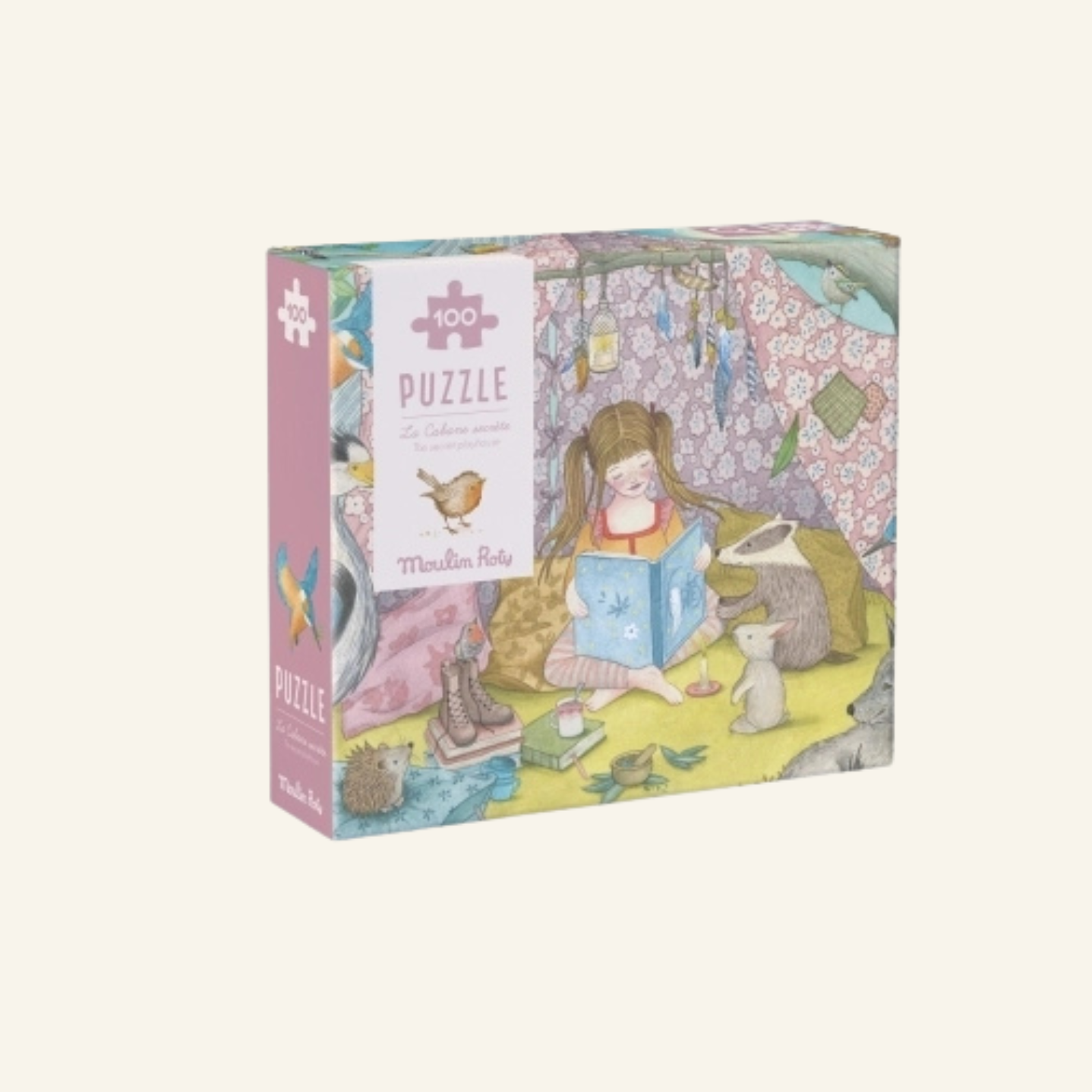 Moulin Roty – Rosalies Puzzle Geheimhütte | 100 Teile