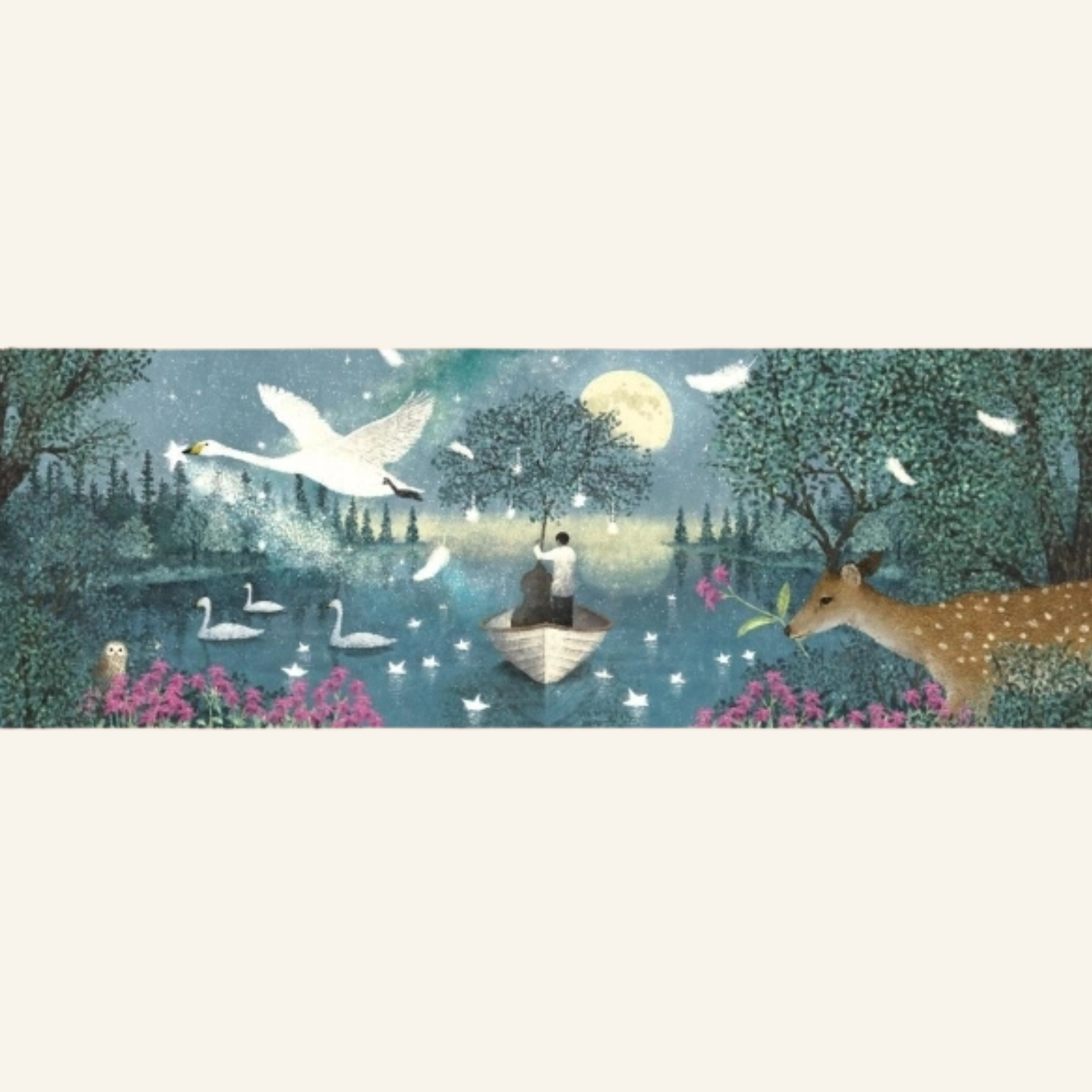 Djeco – Puzzle Gallery | Hymn to the Moon | 1.000 Teile