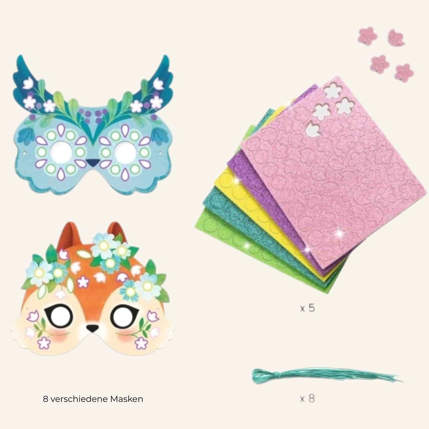 Djeco DIY Tiermasken