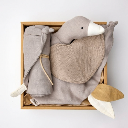 Geschenkbox Gans Shades of Dove Saga Copenhagen