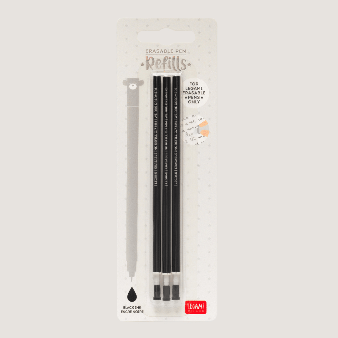 Refills 3er Pack - Erasable Pen Legami