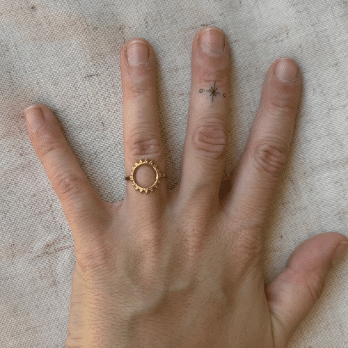 Ring 'Wild Sun'