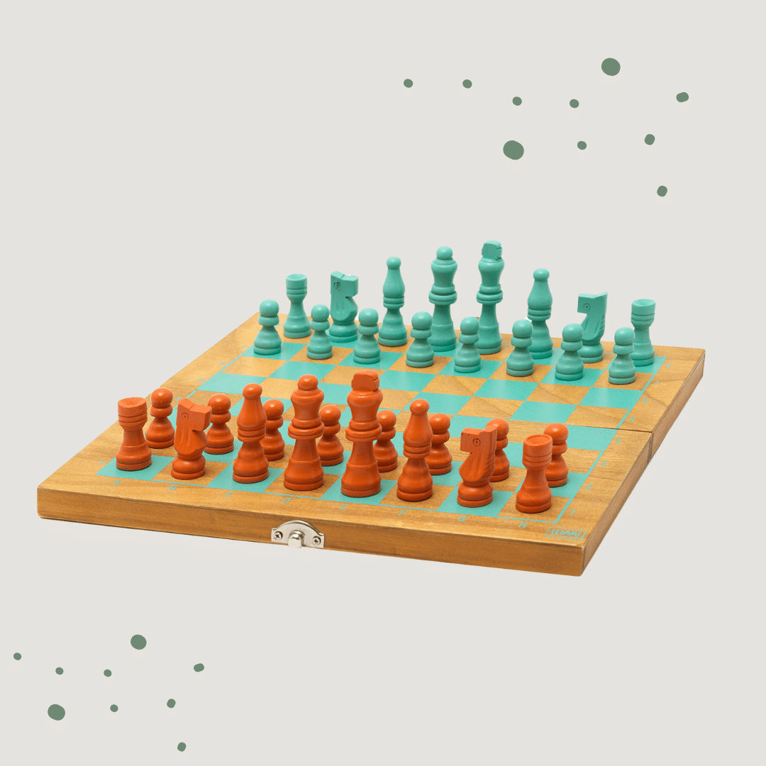 Legami 2in1- Schach und Dame Spiel