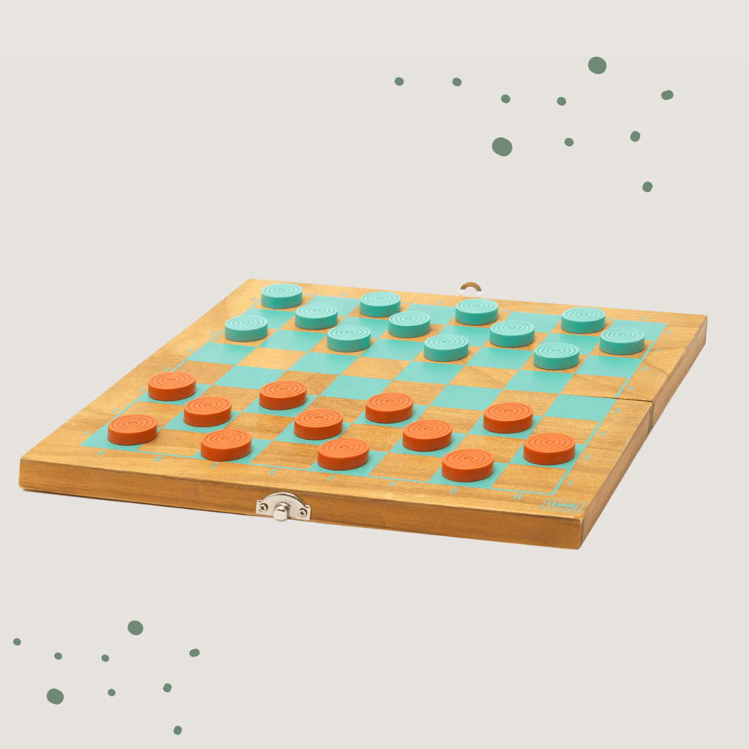 Legami 2in1- Schach und Dame Spiel