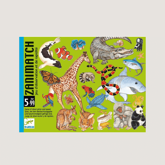 Djeco Kartenspiel - Zanimatch - Beobachtungsspiel