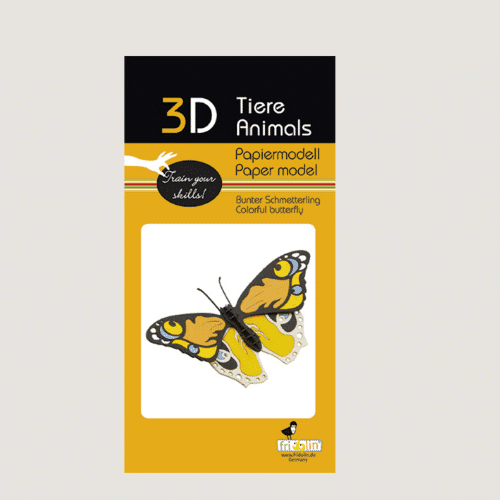 3D Tierpuzzle - Schmetterling
